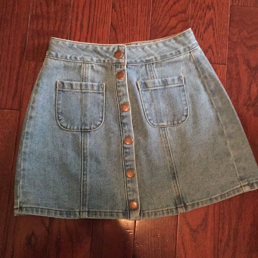 Jean skirt